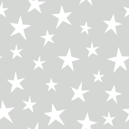 NuWallpaper Stardust Gray Peel & Stick Wallpaper